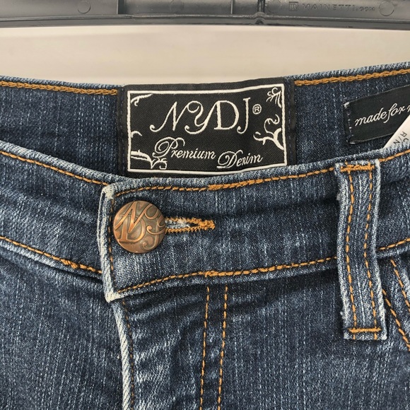 NYDJ Jeans high waisted straight stretch size 2P - Picture 5 of 8